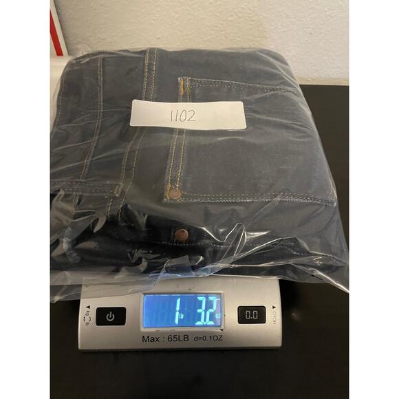 Judy Blue Jeans Womens 7/28 Dark Wash Wide Leg Raw Hem Cropped Stretch JB82517DK - Picture 10 of 10